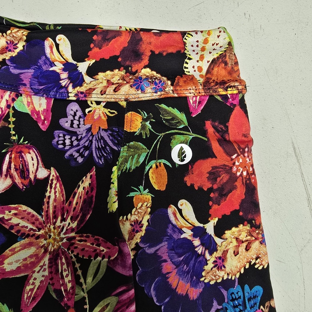 Dona Jo Size M Botanic Floral Print Tennis Running Skirt Skort Liner Athletic 17 - Picture 7 of 9